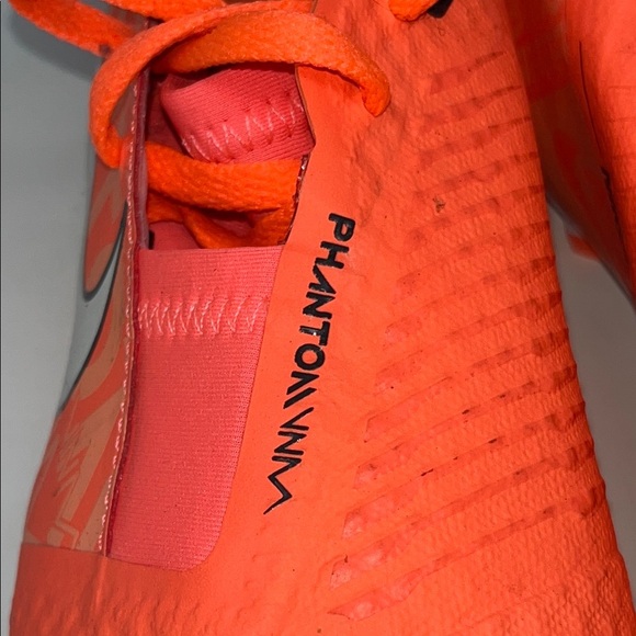 Nike Phantom Kids Soccer Cleats - Bright Orange SZ 4Y - Picture 8 of 10